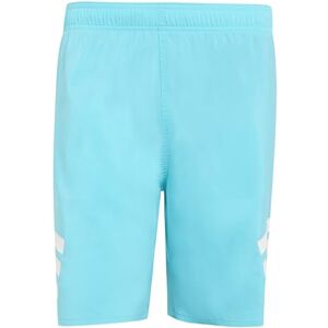 adidas Men's Stripes Swim Shorts 8 INCH, Lucid Cyan/White, 4XL adidas Men's Stripes Swim Shorts 8 INCH, Lucid Cyan/White, 4XL