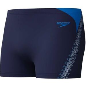 Speedo Men's Hyperboom Splice Aquashort Swimming Trunks Quick Drying Training Fitness Chlorine Resistant, Lagoon Blue/Celeste, 30 Speedo Men's Hyperboom Splice Aquashort Swimming Trunks Quick Drying Training Fitness Chlorine Resistant, Lagoon Blue/Celeste, 30