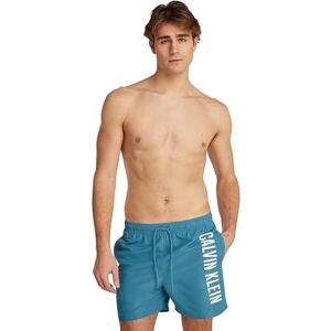 Calvin Klein Men’s Medium Drawstring Swim Shorts, Blue (Storm Blue), 6XL Calvin Klein Men’s Medium Drawstring Swim Shorts, Blue (Storm Blue), 6XL