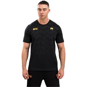 Venum UFC Zenith Men's Black/White/Orange Authentic Fight Week Performance Short Sleeve Rashguard XL Venum UFC Zenith Men's Black/White/Orange Authentic Fight Week Performance Short Sleeve Rashguard XL