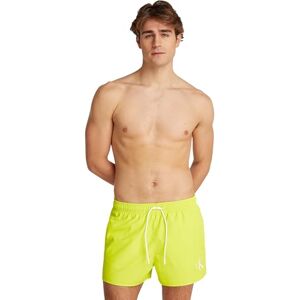 Calvin Klein Men’s Short Drawstring Swim Shorts, Yellow (Lemonade Yellow), L Calvin Klein Men’s Short Drawstring Swim Shorts, Yellow (Lemonade Yellow), L