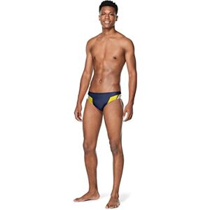 Speedo Men's Swimsuit Brief Endurance+ Splice Team Colors Speedo Men's Swimsuit Brief Endurance+ Splice Team Colors