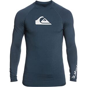 Quiksilver All Time Long Sleeve UPF 50 Rash Vest for Men Quiksilver All Time Long Sleeve UPF 50 Rash Vest for Men