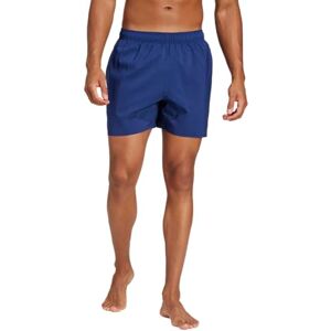 adidas Men's Solid CLX Short-Length Swim Shorts, Dark Blue/Black, XS adidas Men's Solid CLX Short-Length Swim Shorts, Dark Blue/Black, XS