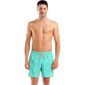ARENA Men's Water Prints Boxer Beach Shorts ARENA Men's Water Prints Boxer Beach Shorts