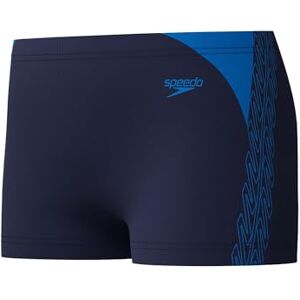 Speedo Boys Hyperboom Splice Jammer Swimming Trunks Chlorine Resistant Quick Drying Stretch Fabric Comfort Fit, Lagoon Blue/Celeste, 15-16 Speedo Boys Hyperboom Splice Jammer Swimming Trunks Chlorine Resistant Quick Drying Stretch Fabric Comfort Fit, Lagoon Blue/Celeste, 15-16