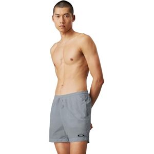 Calvin Klein Men’s Medium Drawstring Quick Dry Swim Shorts, Grey (Quarry), M Calvin Klein Men’s Medium Drawstring Quick Dry Swim Shorts, Grey (Quarry), M