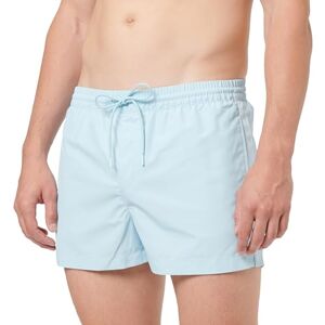 Calvin Klein Men's Short Drawstring LV00N61108 Boardshorts, Blue (Skim Blue), M Calvin Klein Men's Short Drawstring LV00N61108 Boardshorts, Blue (Skim Blue), M