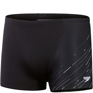 Speedo Men's Hyperboom V-Cut Aquashort Quick Drying Training Fitness Chlorine Resistant, Black/Grey, 28 Speedo Men's Hyperboom V-Cut Aquashort Quick Drying Training Fitness Chlorine Resistant, Black/Grey, 28