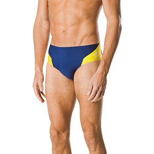 Speedo Men's Swimsuit Brief Endurance+ Splice Team Colors Speedo Men's Swimsuit Brief Endurance+ Splice Team Colors