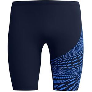 Speedo Men's Medley Logo Jammer Swim Practice Technical Fabric Athletic Design, Cobalt Pop, 26 Speedo Men's Medley Logo Jammer Swim Practice Technical Fabric Athletic Design, Cobalt Pop, 26