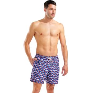 ARENA Men's Water Prints Boxer Beach Shorts ARENA Men's Water Prints Boxer Beach Shorts
