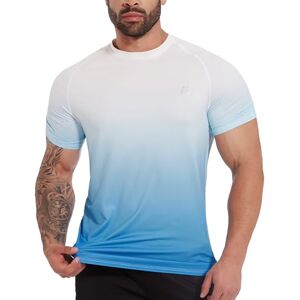 MEETWEE Mens Rash Vest UP9ST, Dark Blue Gradient, XXL UK MEETWEE Mens Rash Vest UP9ST, Dark Blue Gradient, XXL UK