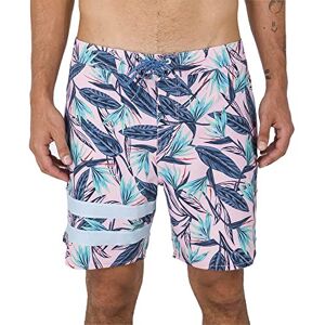 Hurley Men's Phantom Block Party 18' Board Shorts, Pink Spark, 40 Hurley Men's Phantom Block Party 18' Board Shorts, Pink Spark, 40