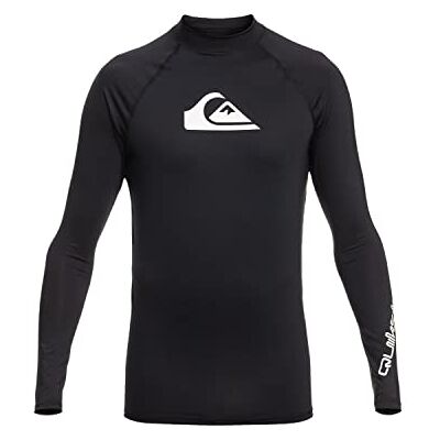 Quiksilver All Time Long Sleeve UPF 50 Rash Vest for Men Quiksilver All Time Long Sleeve UPF 50 Rash Vest for Men