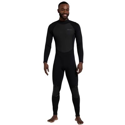 Mountain Warehouse Mens Full Length 2.5/2mm Wetsuit Jet Black XXS-S Mountain Warehouse Mens Full Length 2.5/2mm Wetsuit Jet Black XXS-S