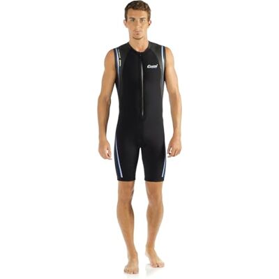 Cressi Men's Termico Sleeveless Shorty Neoprene Thermal Wetsuit Black, Small/Size 2 Cressi Men's Termico Sleeveless Shorty Neoprene Thermal Wetsuit Black, Small/Size 2