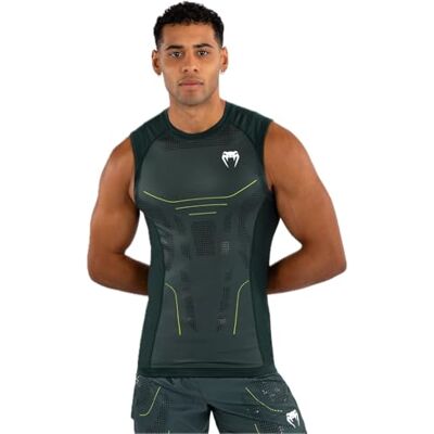 Venum Technical 3.0 Sleeveless Rashguard Forest Green S Venum Technical 3.0 Sleeveless Rashguard Forest Green S