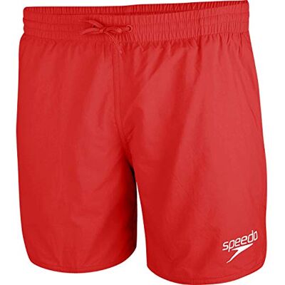 Speedo Men's 16" Watershort Swiming Trunks Quick Dry Comfortable Fit Clasic Style Drawstring Waist, Fed Red, XL Speedo Men's 16" Watershort Swiming Trunks Quick Dry Comfortable Fit Clasic Style Drawstring Waist, Fed Red, XL