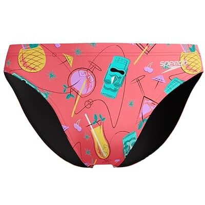 Speedo Men's Beachstar Printed 5cm Briefs Statement Style Flex Fabric Beach Wear Swimwear Speedo Men's Beachstar Printed 5cm Briefs Statement Style Flex Fabric Beach Wear Swimwear