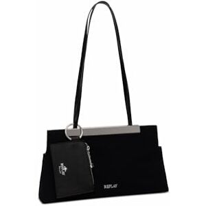 REPLAY women's bag made of cotton, black (Black 098), one size REPLAY women's bag made of cotton, black (Black 098), one size