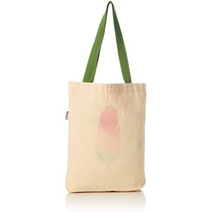 Bonamaison Printed Tote Bag, Reusable Grocery Bag, Shopping Bag, Machine Washable, Foldable, Canvas Cloth Bag with Green Handles, Size: 34x40 Cm Bonamaison Printed Tote Bag, Reusable Grocery Bag, Shopping Bag, Machine Washable, Foldable, Canvas Cloth Bag with Green Handles, Size: 34x40 Cm