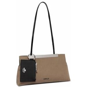 REPLAY women's bag made of cotton, green (Lt Khaki 430), one size REPLAY women's bag made of cotton, green (Lt Khaki 430), one size