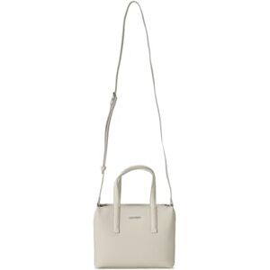 Calvin Klein Women's Ck Must Mini Tote_Pu/Nubuck Crossovers, Dk Ecru, One Size Calvin Klein Women's Ck Must Mini Tote_Pu/Nubuck Crossovers, Dk Ecru, One Size