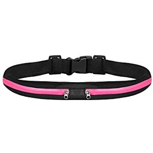 ZXSXDSAX Bum bag Running Belt Bag Men Sports Waist Bag, Waterproof Portable Waist Pack, Pocketbelt Phone Pouch for Cycling Gym(Color:Pink) ZXSXDSAX Bum bag Running Belt Bag Men Sports Waist Bag, Waterproof Portable Waist Pack, Pocketbelt Phone Pouch for Cycling Gym(Color:Pink)