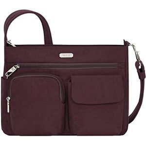 Travelon Anti-Theft Essentials Patch Pocket Crossbody Bag, Dark Bordeaux, One Size, Anti-theft Essentials Patch Pocket Crossbody Bag Travelon Anti-Theft Essentials Patch Pocket Crossbody Bag, Dark Bordeaux, One Size, Anti-theft Essentials Patch Pocket Crossbody Bag