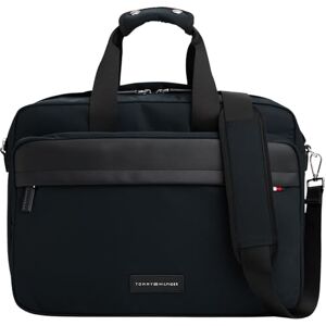 Tommy Hilfiger Men's TH NYLON WORKBAG AM0AM13619 Computer Bag, Black (Black), One Size Tommy Hilfiger Men's TH NYLON WORKBAG AM0AM13619 Computer Bag, Black (Black), One Size