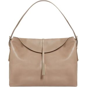Ted Baker Women's Bar Detail Leather Large Slouchy Bag, Camel, One Size Ted Baker Women's Bar Detail Leather Large Slouchy Bag, Camel, One Size