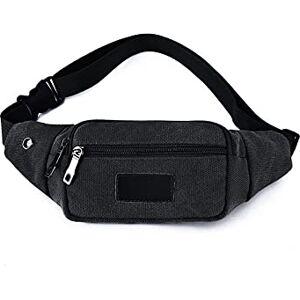 ZXSXDSAX Bum bag Sports Waist Packs, Casual Canvas Anti-theft Chest Bags, Body Running for Men Women Tourist Cycle Crossbody Bag Pocket(Color:Schwarz) ZXSXDSAX Bum bag Sports Waist Packs, Casual Canvas Anti-theft Chest Bags, Body Running for Men Women Tourist Cycle Crossbody Bag Pocket(Color:Schwarz)