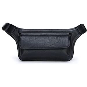 ZXSXDSAX Bum bag Men's Belt Bag Leisure Function Mobile Phone Belt Bag Men's Messenger Bag Belt Bag Leather Belt Bag(Color:Schwarz) ZXSXDSAX Bum bag Men's Belt Bag Leisure Function Mobile Phone Belt Bag Men's Messenger Bag Belt Bag Leather Belt Bag(Color:Schwarz)