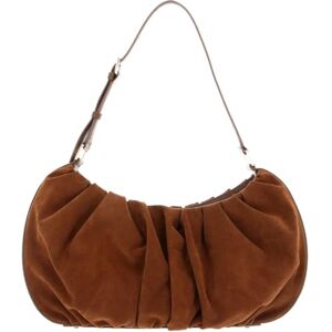 Mandarina Duck Women's Velvet Plisse Hobo, Caramel Cafe, Taglia Unica Mandarina Duck Women's Velvet Plisse Hobo, Caramel Cafe, Taglia Unica