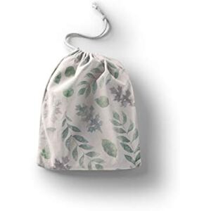 Bonamaison Printed Cotton Produce Bag with Drawstring, Reusable Grocery Bag, Biodegradable Eco-Friendly Bags, Travel Pouch, Sachet Bags, Shopping Bag, Eco Friendly, Foldable, Size: 12x15 Cm Bonamaison Printed Cotton Produce Bag with Drawstring, Reusable Grocery Bag, Biodegradable Eco-Friendly Bags, Travel Pouch, Sachet Bags, Shopping Bag, Eco Friendly, Foldable, Size: 12x15 Cm