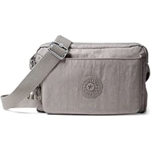 KIPLING KIPLING Kipling Women's Abanu M Crossbody Bag, Grey Gris, One Size KIPLING KIPLING Kipling Women's Abanu M Crossbody Bag, Grey Gris, One Size