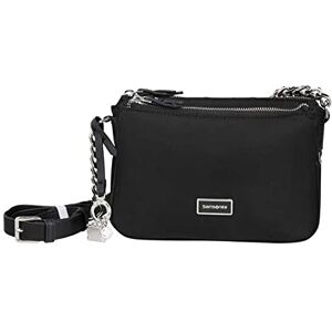 Samsonite Karissa 2.0 Shoulder Bag with 3 Compartments, 23 cm, Black (Eco Black) Samsonite Karissa 2.0 Shoulder Bag with 3 Compartments, 23 cm, Black (Eco Black)