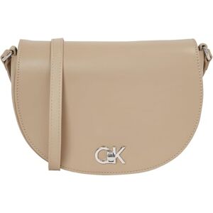 Calvin Klein Women’s Crossbody Saddle Bag with Turn Lock Fastening, Grey (Crockery), One Size Calvin Klein Women’s Crossbody Saddle Bag with Turn Lock Fastening, Grey (Crockery), One Size