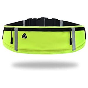 ZXSXDSAX Bum bag Unisex Ultra-thin Pocket Waist Belt Bag,Man Women Waterproof Portable Outdoor Sports Small Fanny Pack, Bum Hip Bag(Color:Fluorescent Green) ZXSXDSAX Bum bag Unisex Ultra-thin Pocket Waist Belt Bag,Man Women Waterproof Portable Outdoor Sports Small Fanny Pack, Bum Hip Bag(Color:Fluorescent Green)