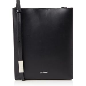 Calvin Klein Women’s Leather Crossbody Bag, Black (Black), One Size Calvin Klein Women’s Leather Crossbody Bag, Black (Black), One Size