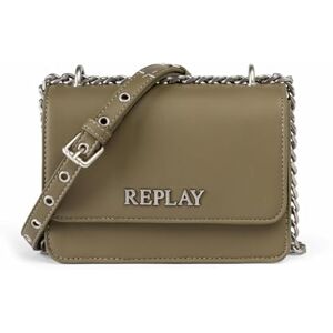 Replay Women Fw3001 Shoulder Bag, 0844 Dusty Olive, UNIC Replay Women Fw3001 Shoulder Bag, 0844 Dusty Olive, UNIC