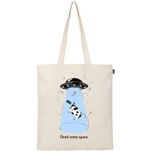 Eco Right Aesthetic Canvas Tote Bag for Women, Cute, Trendy and Reusable, Cotton Bags for School, Shopping, Gym, Library and Beach, Perfect for Groceries Eco Right Aesthetic Canvas Tote Bag for Women, Cute, Trendy and Reusable, Cotton Bags for School, Shopping, Gym, Library and Beach, Perfect for Groceries