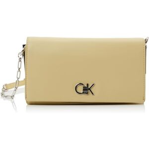 Calvin Klein Women’s Re-Lock Mini Crossbody Bag with Turn Lock Fastening, Yellow (Parsnip), One Size Calvin Klein Women’s Re-Lock Mini Crossbody Bag with Turn Lock Fastening, Yellow (Parsnip), One Size