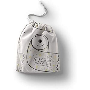 Bonamaison Printed Cotton Produce Bag with Drawstring, Reusable Grocery Bag, Biodegradable Eco-Friendly Bags, Travel Pouch, Sachet Bags, Shopping Bag, Eco Friendly, Foldable, Size: 20x30 Cm Bonamaison Printed Cotton Produce Bag with Drawstring, Reusable Grocery Bag, Biodegradable Eco-Friendly Bags, Travel Pouch, Sachet Bags, Shopping Bag, Eco Friendly, Foldable, Size: 20x30 Cm
