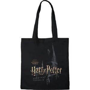 Harry Potter TOTE BAG HOGWARTS, REFERENCE: BWHAPOMBB011, BLACK, 38 X 42 CM, Black, One Size, Utility Harry Potter TOTE BAG HOGWARTS, REFERENCE: BWHAPOMBB011, BLACK, 38 X 42 CM, Black, One Size, Utility