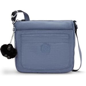 KIPLING KIPLING Kipling Women's Sebastian Crossbody, Super Light, Durable Messenger, Shoulder Bag, Blue Lover, 8.75''L x 9''H x 1''D KIPLING KIPLING Kipling Women's Sebastian Crossbody, Super Light, Durable Messenger, Shoulder Bag, Blue Lover, 8.75''L x 9''H x 1''D