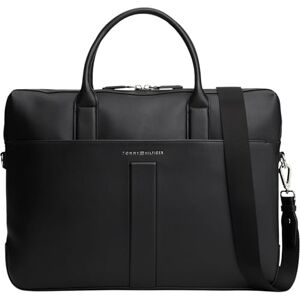 Tommy Hilfiger Men's TH RELAXED COMPUTER BAG AM0AM13655 Computer Bag, Black (Black), One Size Tommy Hilfiger Men's TH RELAXED COMPUTER BAG AM0AM13655 Computer Bag, Black (Black), One Size