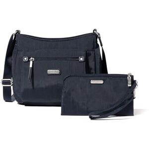 Baggallini Women's Uptown Bagg with RFID Phone Wristlet-Crossbody Bag Travel Purse-Lightweight Water-Resistant, French Navy, One Size Baggallini Women's Uptown Bagg with RFID Phone Wristlet-Crossbody Bag Travel Purse-Lightweight Water-Resistant, French Navy, One Size