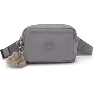 KIPLING KIPLING Kipling ABANU MULTI Small crossbody convertible to waistbag, Inviting Grey (Grey) KIPLING KIPLING Kipling ABANU MULTI Small crossbody convertible to waistbag, Inviting Grey (Grey)